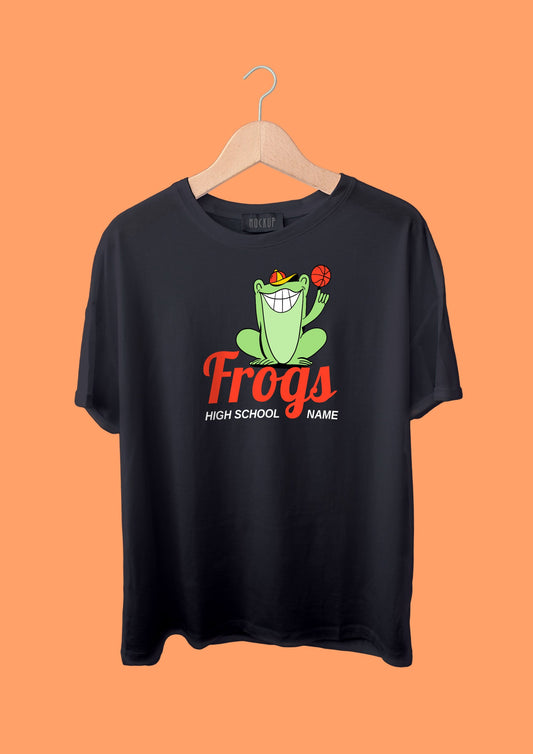 Playful Frog Graphic Tee