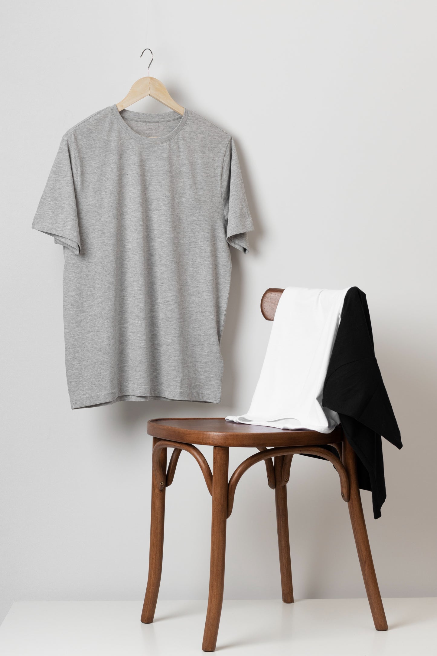 Classic Everyday Tee – Grey Melange